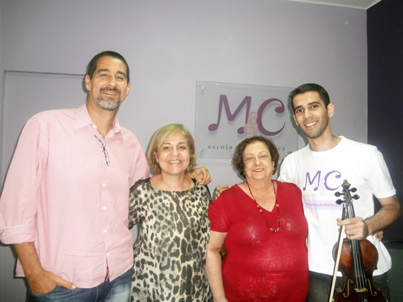 Workshop de violino - Professor Bruno Lopes.