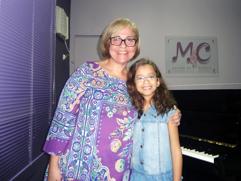Sarau de Violino e Piano - Professora  Valéria.