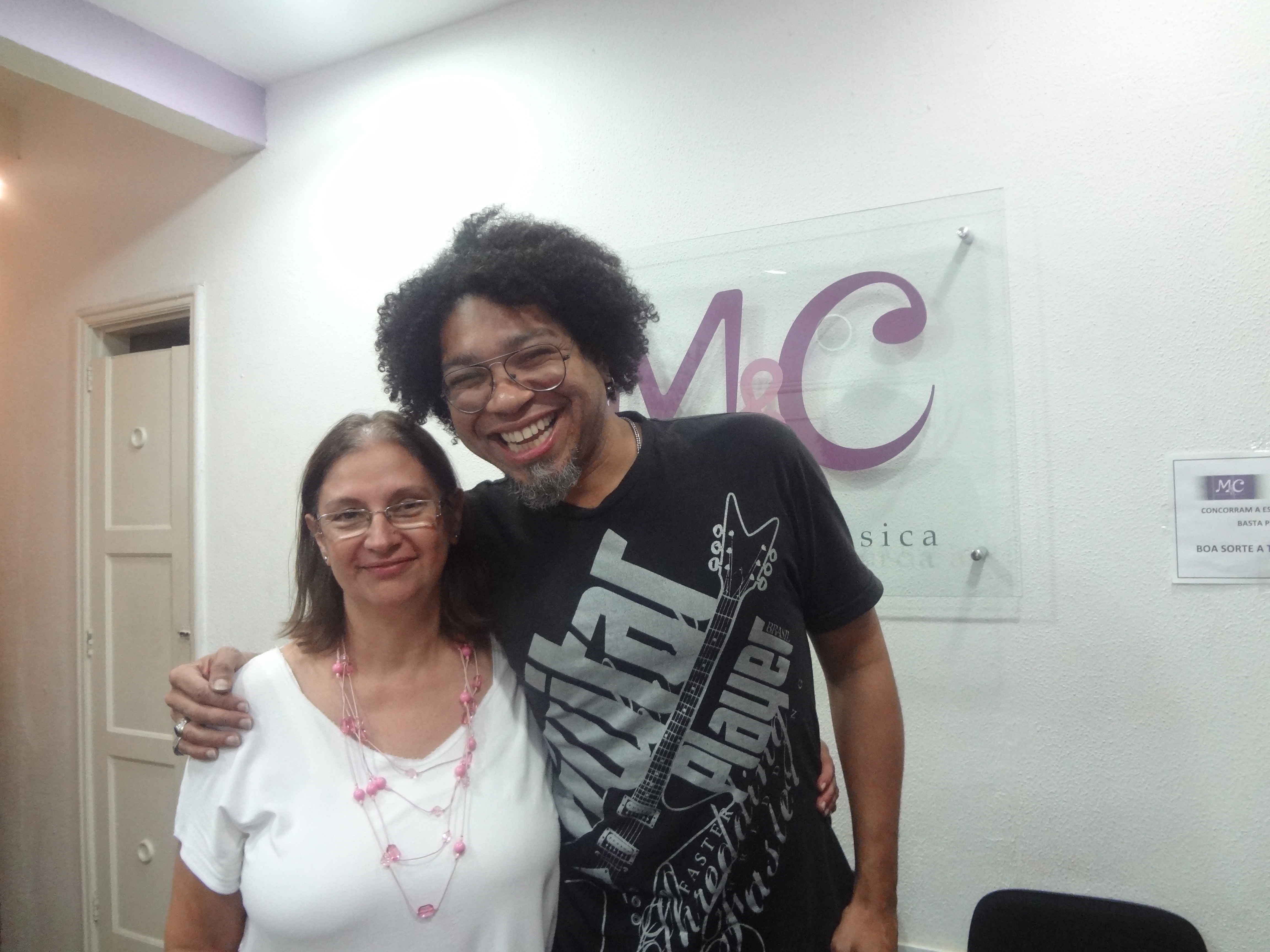 Hallison e Marília.