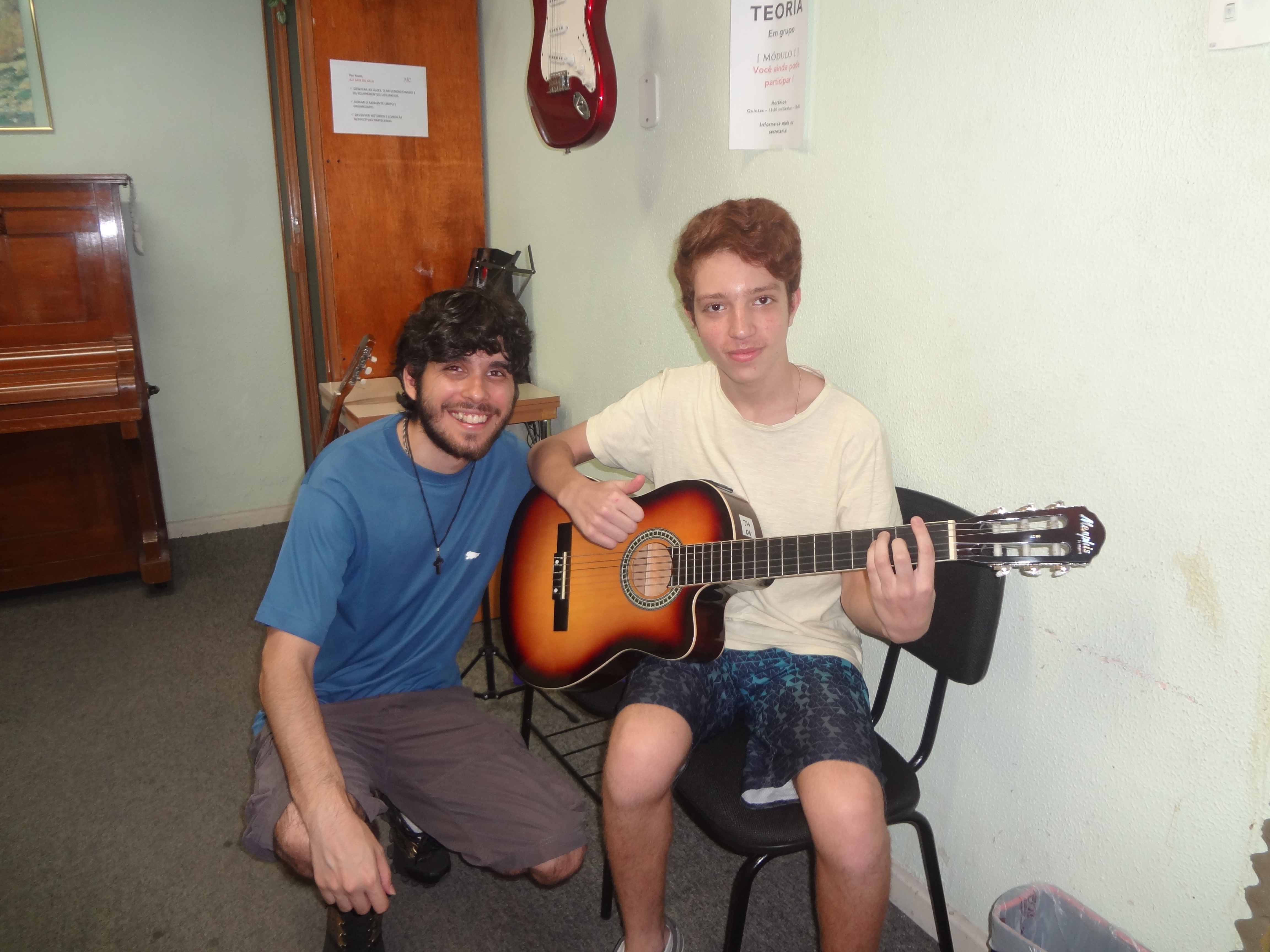 Eduardo e Gabriel.
