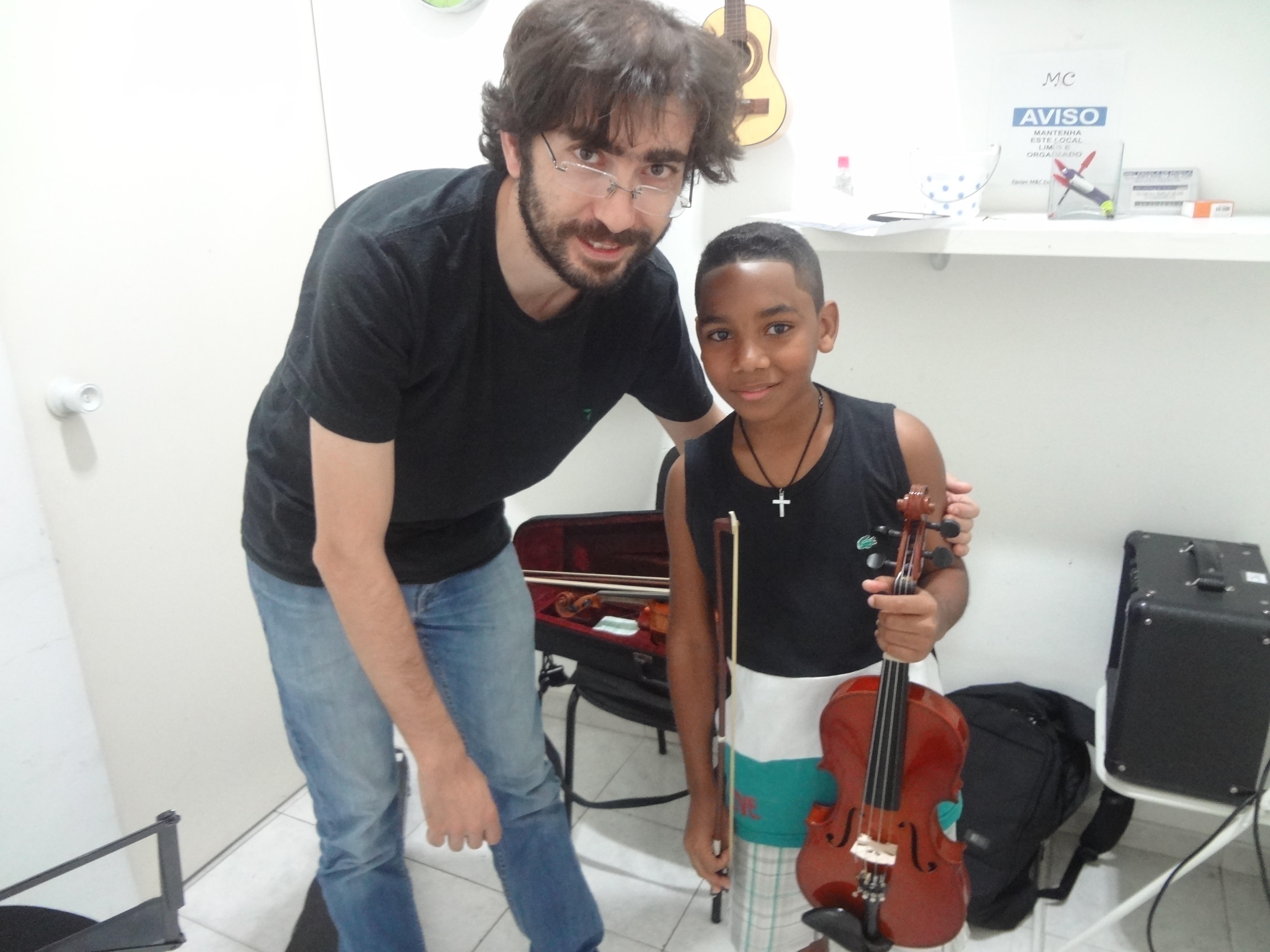 Paulo e Kaio.