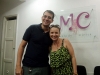 3-	Professora Nathália e Fabiano.