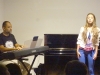 Professor Emerson e Luisa Cuns