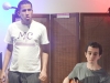 Paulo de Assis (canto) e Rodrigo Tak Ming (guitarra)