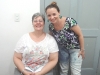 Cláudia e a Professora Nathália