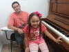 Valentina e o Professor Jorge
