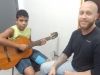Ian e o Professor Thadeu