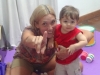 Professora Mariana e Henrique