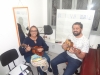 Tânia e o Professor Son Lemos - Aula de cavaquinho