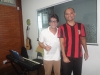 Cláudio e o Professor Emerson – Aula de canto