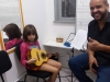 Letícia e o Professor David Lemos - Aula de cavaquinho