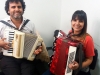 Aline - Aula de Acordeon.