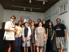 Grupo no Sarau de Canto.