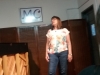 Madalena no Sarau de Canto.