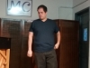Carlos no Sarau de Canto.