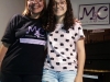 Nathália e a Professora Valéria