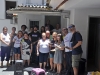 Alunos e Professores no churrasco de encerramento  de 2018.