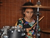 No Piano e Bateria nossa querida Manu.