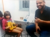 Professor Davi e Letícia