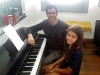 Laura e seu Professor Ramão