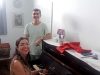 Nasser e a Professora  Fabiana