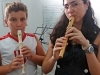 Vinícius e a Professora Fabiana