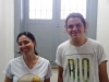 Luís Eduardo e a Professora Fabiana