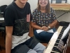 Rafael e a Professora Valéria