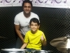 Mathias e o Professor Leonardo