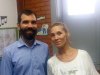 Paulo e a Professora Mariana