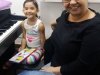 Professora Fátima e Isabela