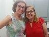 Professora Valéria e Maria de Fátima