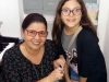 Maria Eduarda iniciando sua aula de Canto