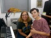 Gustavo e a Professora Valéria
