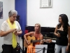 Cantoras no nosso sarau, só alegria.