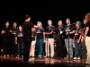 Nosso coro mostrou qualidade de primeira.