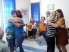Deu até baile na oficina de tangos e boleros.