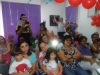 Famílias ansiosas para ouvir os pequeninos
