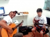 Veterano de contrabaixo na M&C.